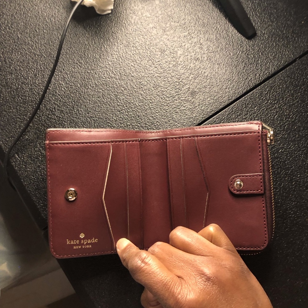 Kate Spade Staci Colorblock Zip Around Bifold Wallet - Picture 2 of 5